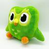 Green Duolingo Owl Plush Toy Duo Plushie Of Duo The Owl Cartoon Anime Owl Doll Soft Stuffed Animal Toy Children Birthday Gift