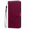 Butterfly Leather Flip Phone Case For OPPO A53 A53S A74 A5  A5X A6X A6 Pro 5G Reno 15 15F Realme GT 8 C85 15T 16 Vivo Y21d V60 Lite Wallet Book Cover