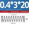Spring Steel Pressure Return Spring Assortment 0.3/0.4mm Wire Dia 5-20mm Length for Hobbyist Craft Making Projects