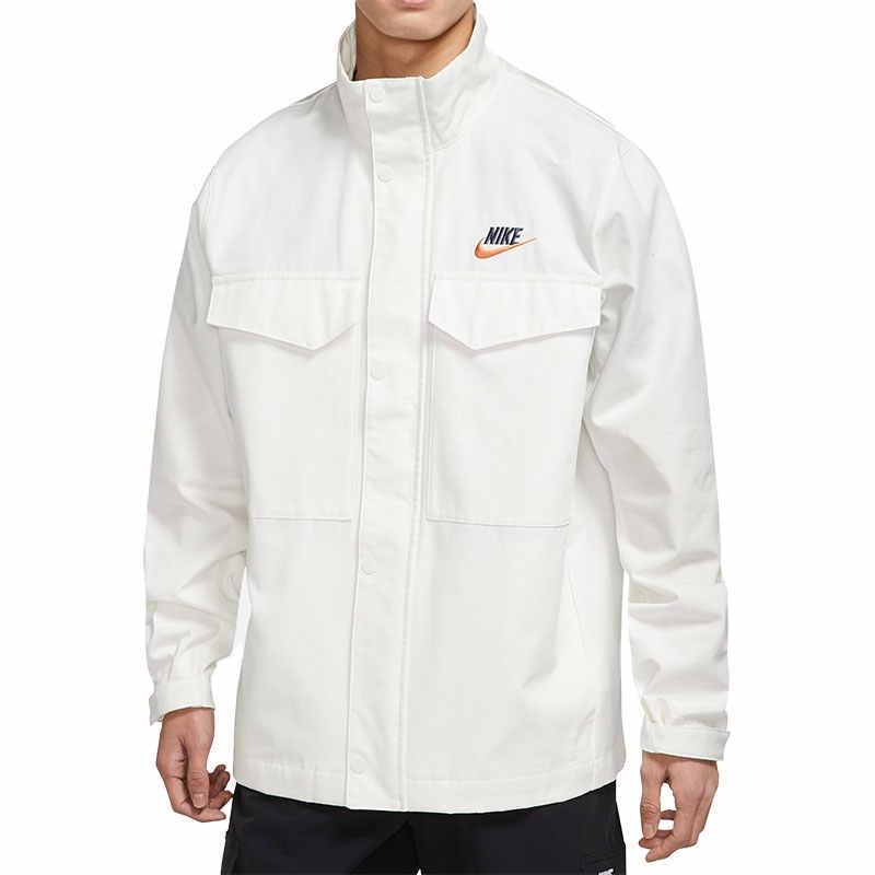 AS Men s Nike Sportswear WVN JKT Jacket Sail DR7833-133 M