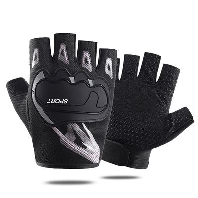Half Finger Motorcycle Riding Gloves Non-slip Tactical Gloves for Men Breathable