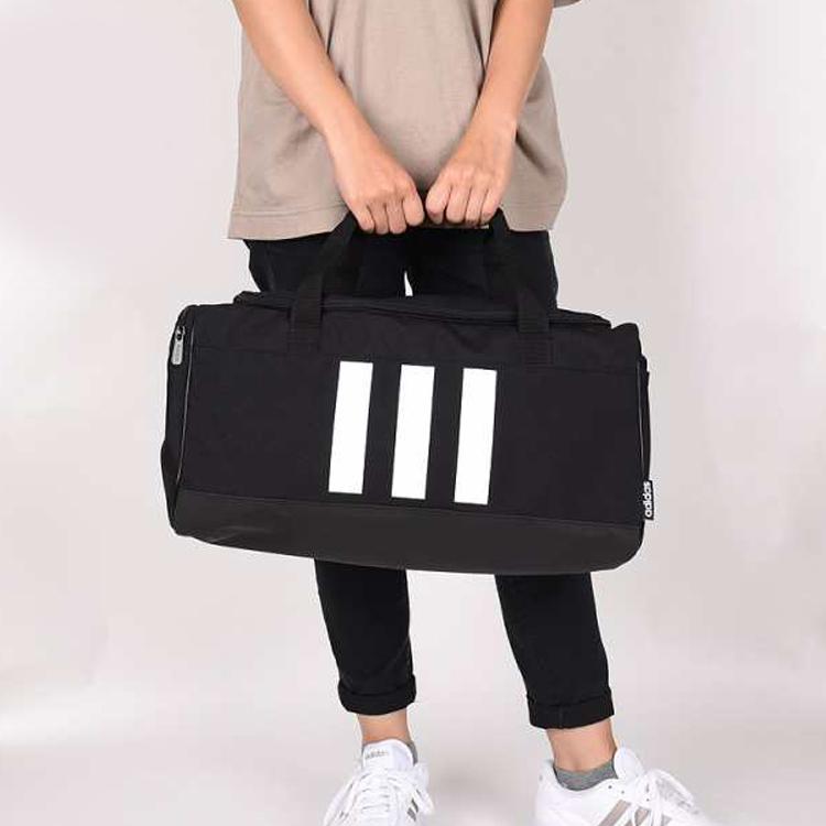 adidas Large Capacity Training Logo Polyester Sports Gym Travel Tote Bag Unisex Bags Black GE1237