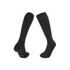 Dünne einfarbige professionelle Fußballsocken für Erwachsene, atmungsaktiv, stoßdämpfend, hohe Socke, Kampf socken, Frottee-Boden, Trainingssocken