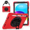 For iPad 11th Gen 11 inch 10th 10.9" With 360 degree rotate Stand Case cover with shoulder strap and pen holder
