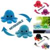 Soft And Adorable Double-sided Flip Reversible Octopus Plush Toy For Kids