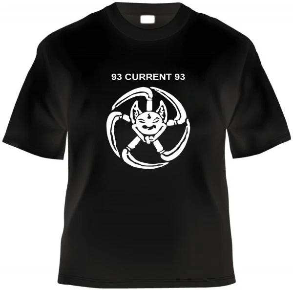 CURRENT 93 Shirt - Looney Logo T-Shirt , Music Band Punk Rock Gothic Unisex tee L