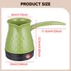 Electric Turkish Coffee Pot Warmer Anti Scald Dry Boil Protection Fast Brew with Handle Water