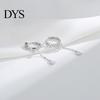 Banquet Earring 1Pc Women Water Drop-shaped Pendant Tassel Cubic Ladies Zirconia Dangle for Party Wedding Prom