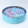 BHBL 1Pc Portable Game Pool, Foldable Ocean Ball Game House, with Storage Bag, Indoor and Outdoor Play (Excluding Balls) Pink