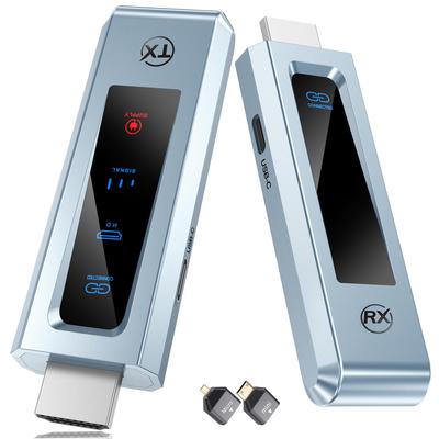 Wireless HDMI Set HDMI Wireless Compact LED Display Equipped Technical Compliance Just Plug It In and Use 30m Stable Wireless Transmission Settings