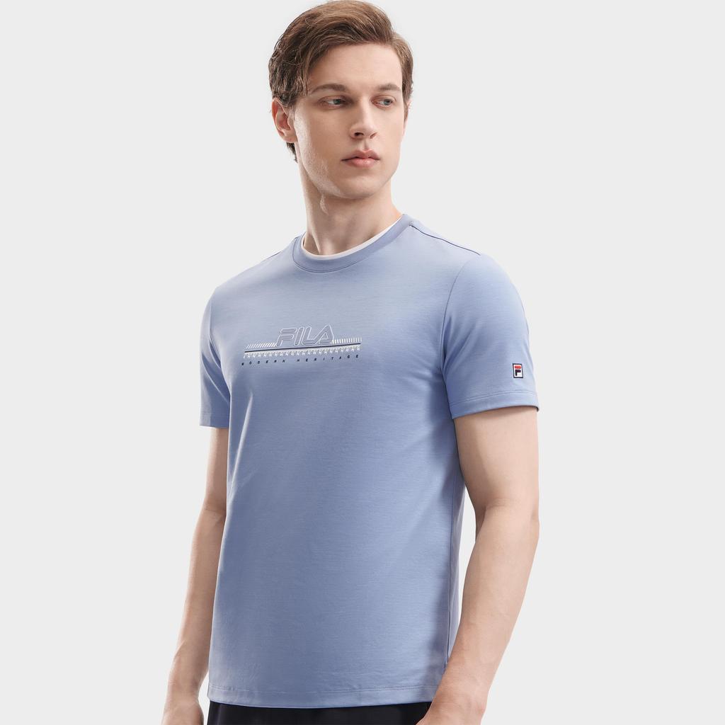 Fila T-Shirt Men's Zhu Yuan Blue F11M421105FBU