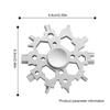 Chiave per Auto Attrezzi di Riparazione 23 in 1 Spinner da Dita Chiave Fiocco di Neve Cacciavite Manutenzione Bicicletta Strumento Tascabile Gadget Portatili