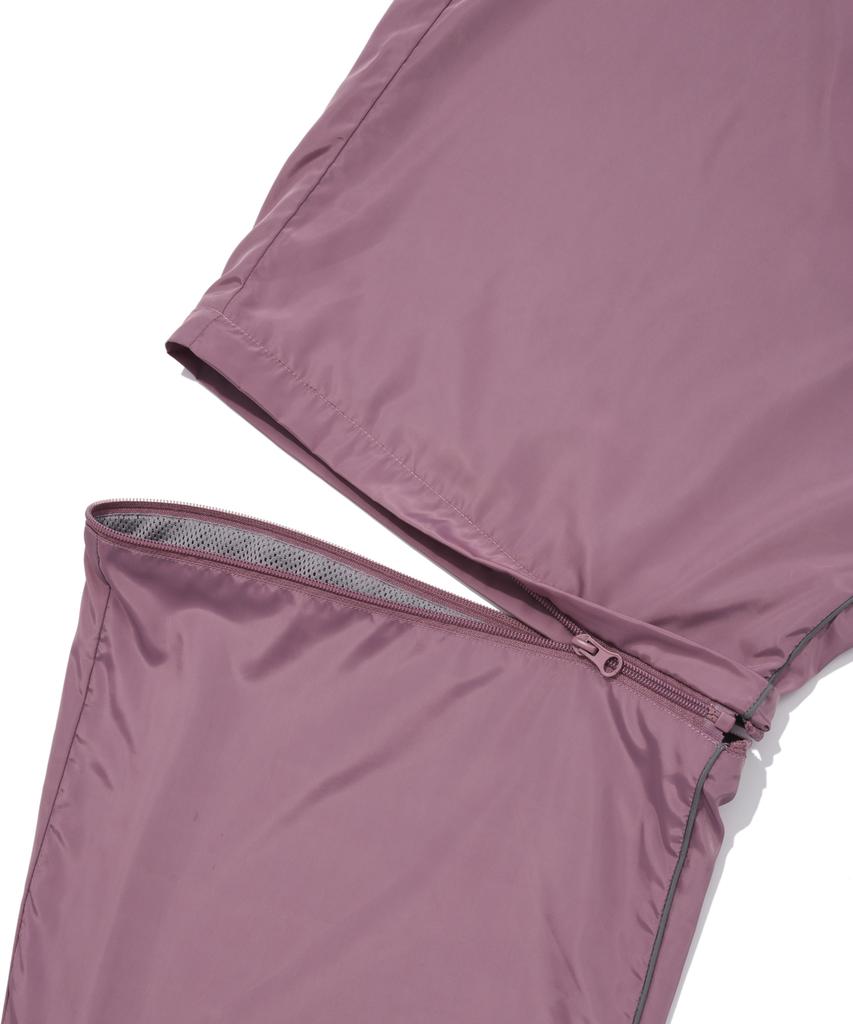 PHYSICAL DEPARTMENT 2-Way Piping Detachable Track Pants Pink