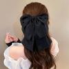 2025 New Korean Big Size Bow Hair Clip Claw Clamp Women High Ponytail Girls Accessories Headwea N1N3