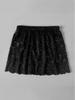 Women's Lace Skirt Overlay: Faux Hem Sweater Cover