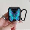 Earphone Cases Cover Case For Airpods 1 Pro Pro3 Pro2 2 3 4 White Blue Butterflies Flowers