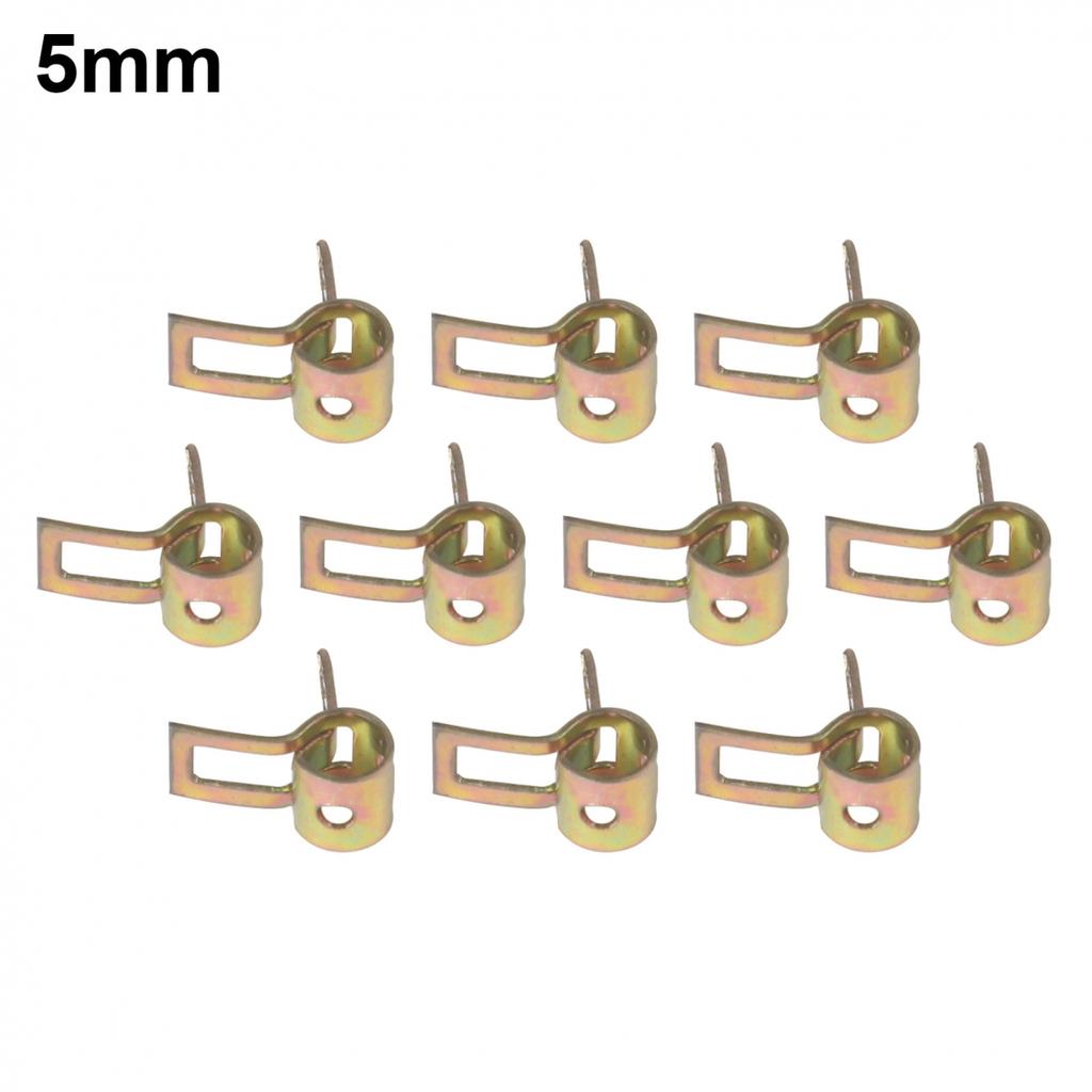 Spring Clips for Fuel Lines and Water Pipes Pack of 10 Reusable Option