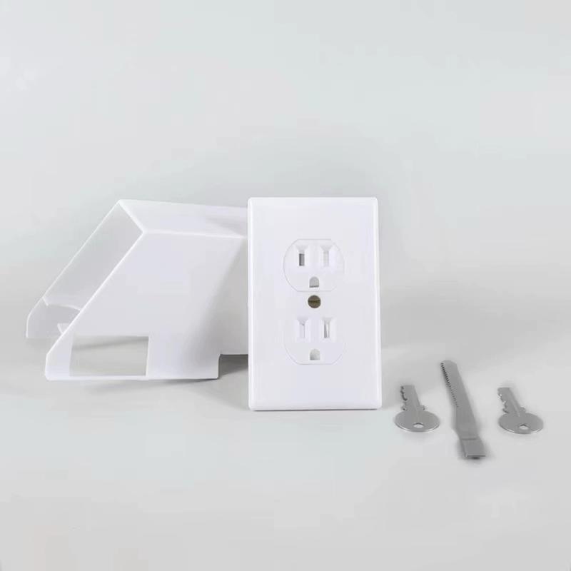 Creative Hidden Wall Socket Storage Box Sight Secret Hide Pills Jewellery Security Container Stash For Coin Cash And Small Items