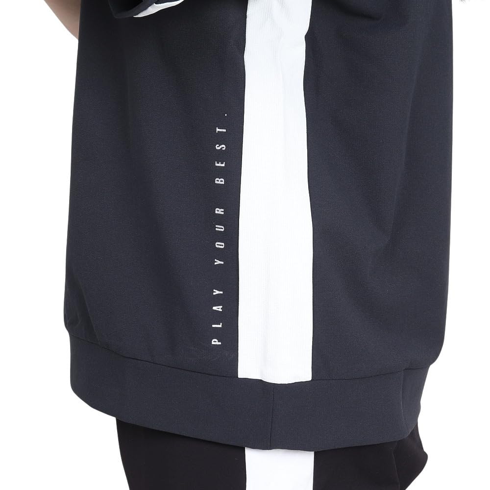 Short Sleeve High Neck Shirt Storage and Golf Cold Protection S [Pin Apparel] Women's (Heat Insulation) / / 622-4267802 010_Black