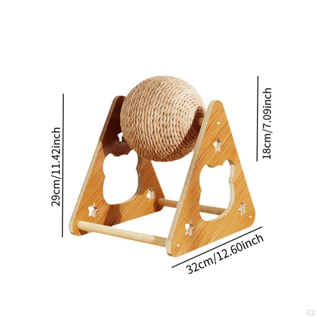 Cat Scratching Ball Furniture Protection Interactive Play and Exercise Climbing Frame Scratch