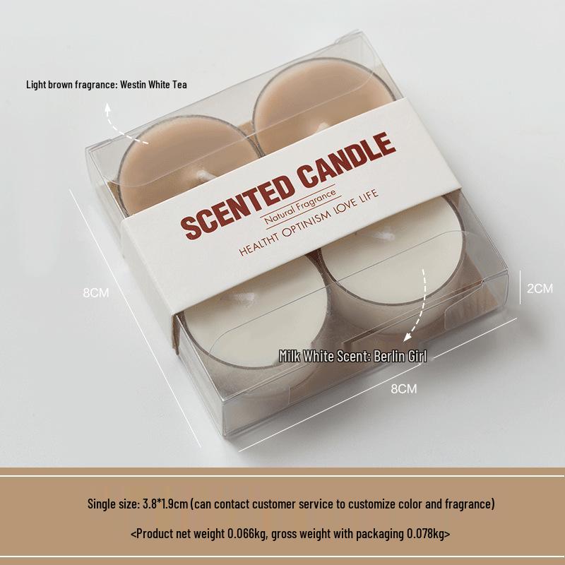 Handmade Tealight Aromatherapy Candles - Scented, Decorative, High-End, for Weddings & Birthdays