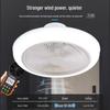 Silent Ceiling Fan Light with Integrated Remote for Bedroom or Living Room