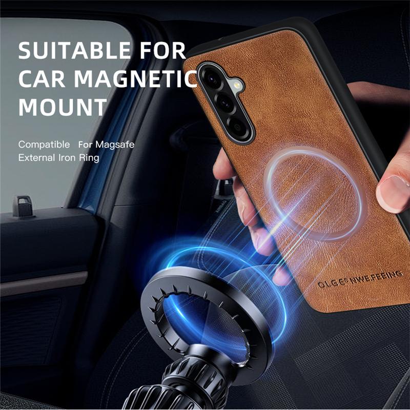 Huse Magnetice Magsafe Pentru Telefon Pentru Samsung Galaxy A56 A55 A54 A53 A52 A52S A36 A35 A26 A25 A16 Husă Încărcare Wireless