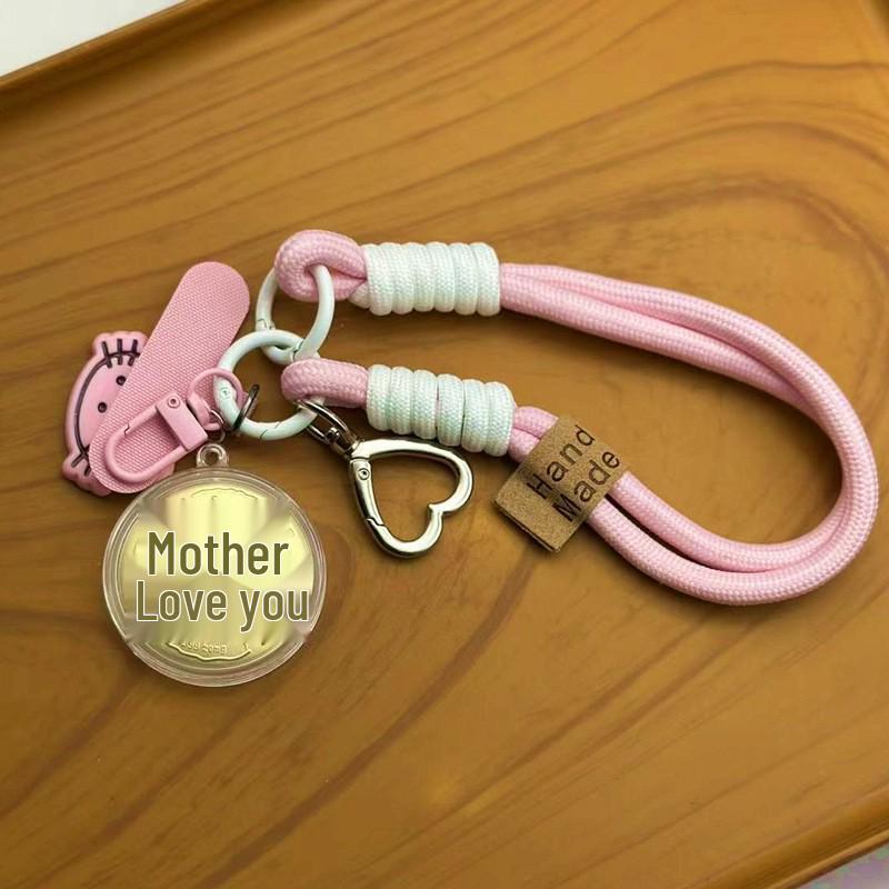 999 Pure Gold Princess Get Rich Mom Love Keychain Phone Charm - Mother s Day Gift