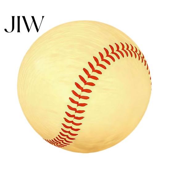 Portable Table Light Realistic Baseball Night Light, Desk Decor Lamp, Ambient Birthday Gifts Lighting Ornament for Bedroom Office, Creative