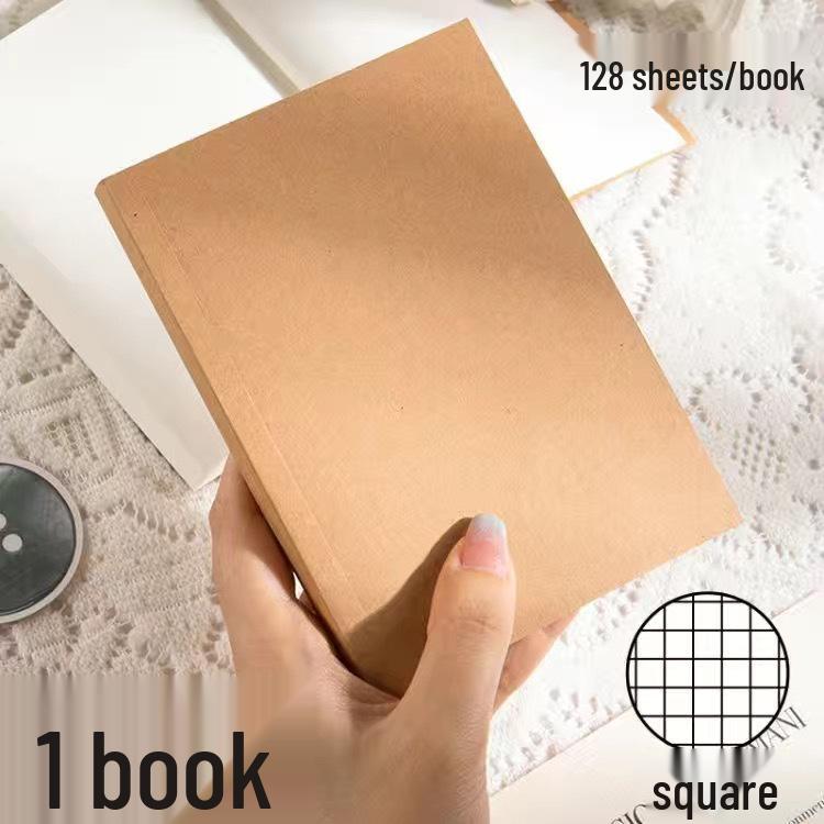 Retro INS Style Notebooks: Blank A5, Lined A4, Super Thick B5.