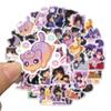 10/50 Peças Adesivos Fofos Kawaii da Aphmau Adesivos de Graffiti de Pelúcia da Aphmau para Mala DIY Laptop Skate Bicicleta Adesivos
