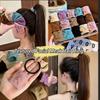 Charm high ponytail High elasticity hair accessory for a girl's that won't damage the hair A hair ring seamless hair band an elegant ultra-wide