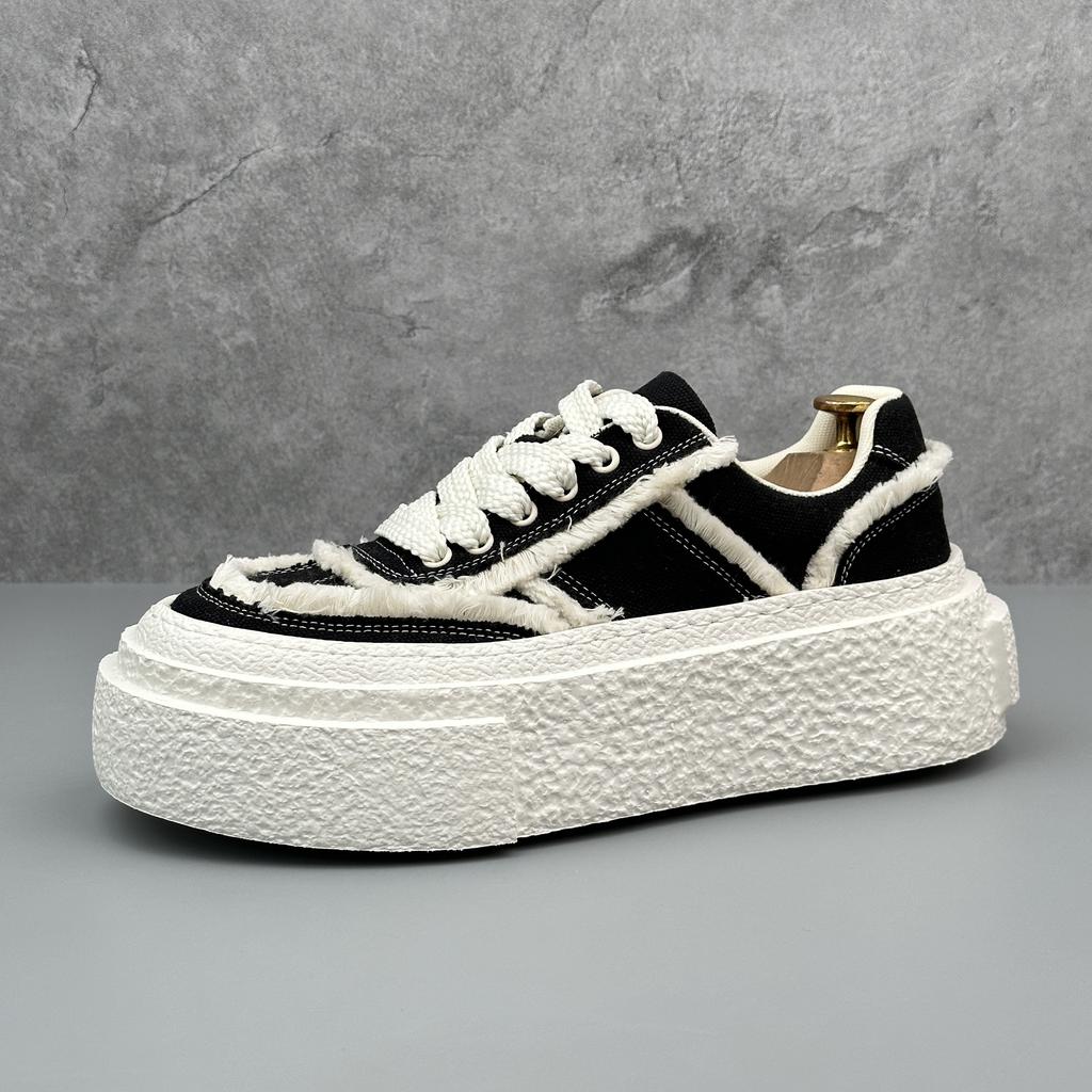 Fashion Vintage New Men's Lace Up All Match Canvas Breathable Causal Shoes Flats Male Sports Walking Sneakers  Zapatillas Hombre