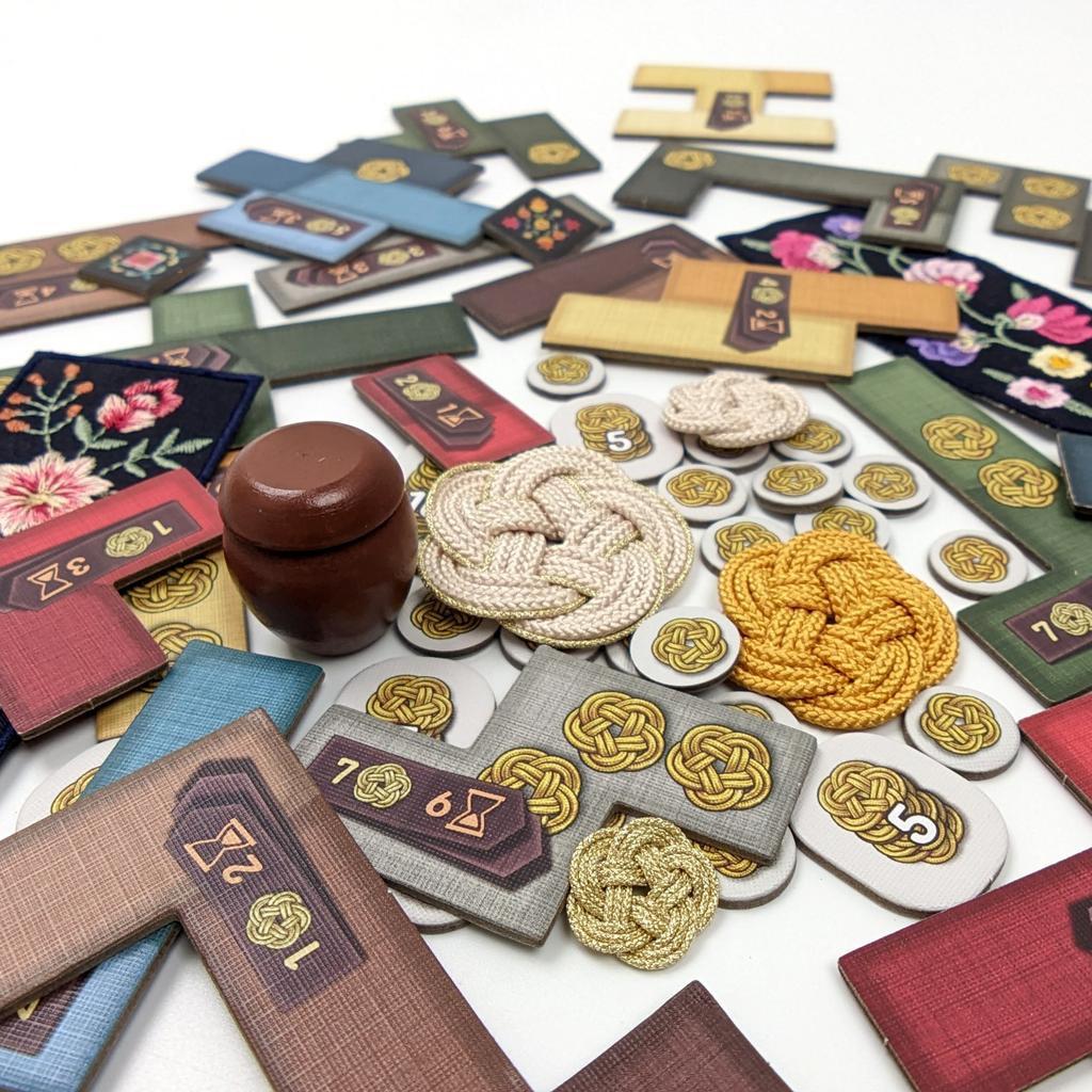 Patchwork: Jogakbo Traditional Culture Board Game (Official Korean Edition) - 2-Player