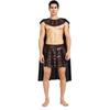 Elegante Costume da Guerriero Greco-Romano Maschile Taglia M-XL per Feste Cosplay e Halloween