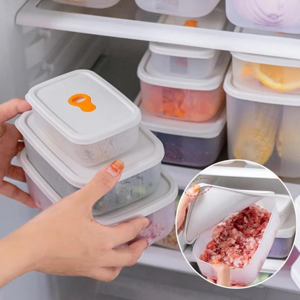 Fresh Preservation Refrigerator Storage Box Multifunctional Food Case  Kitchen Organizer