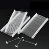 5000pcs 50mm Standard Plastic Fasteners Regular Space Barbs Attachments for Standard Label Price Tag Guns