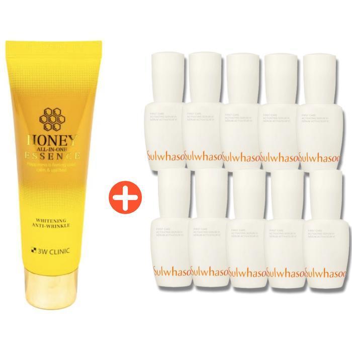 

When purchasing Honey Essence, you will receive 10 Sulwhasoo Yunjo Essence 15ml each (150ml total) (29987612)