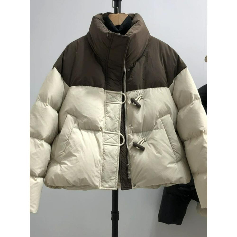 Cotton-padded Jacket Women's Winter Loose Thick Cotton-padded Jacket Fashion Padded Jacket Trend Casual Small Jacket
