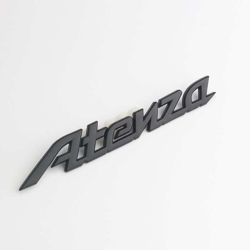 

Металлические Автоаксессуары Эмблема Наклейка Боковой Шильдик Для Mazda Atenza 2019 2020 Автомобильные Наклейки Стильная Декорация Логотипа Задней Крышки Багажника чёрный