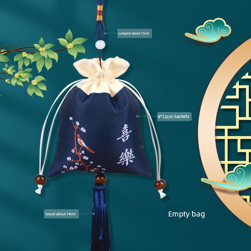 Dragon Boat Festival Sachet Perfume Bag Bag Bag Handmade DIY Pendant Mosquito Repellent Bag Argy Wormwood Chinese Ancient Style Pouch Embroider Empty
