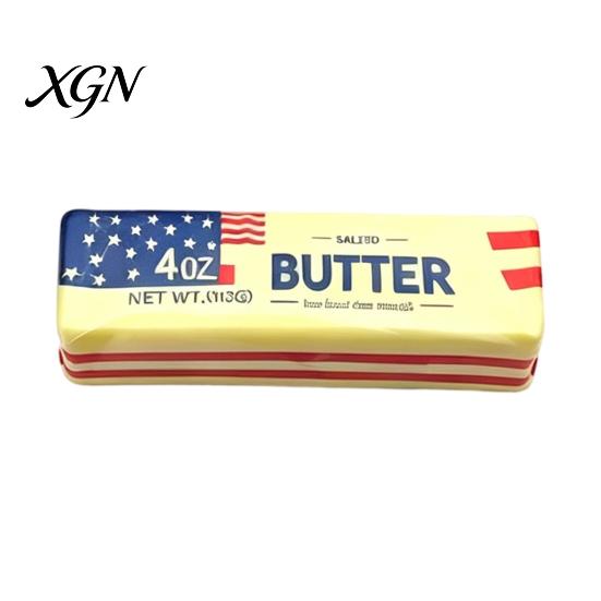 Hand Squeeze Stress Reliever Butter Stick Slow-Rising Toy Soft PU Fidget Realistic Sensory Ball Portable Decompression Gadget for Kids Adults