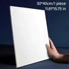Panou de Desen din Pânză Albă, Cadru din Lemn cu Pânză de Bumbac, Potrivit Pentru Acrilic, Guașă, Practică de Pictură, Creație, Materiale de Artă, HB-05, 1 Bucată