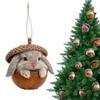 Acrylic Animal Ornaments Glossy Finish and Lightweighted for Christmas Tree Decors Festival Atmosphere Family Gatherings
