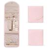 Foldable Portable Travel Jewelry Bag for Necklace Earrings Rings Jewelry Case Organizer Journey Storage Bags for Women Girls