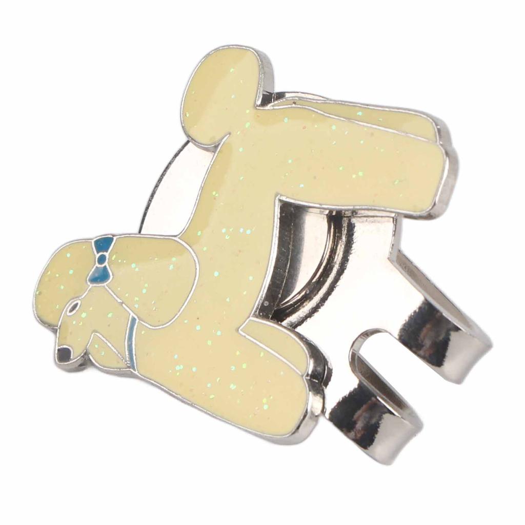Durable Stainless Steel Golf Hat Cap Clip with Magnetic Ball Marker Accessory Dog