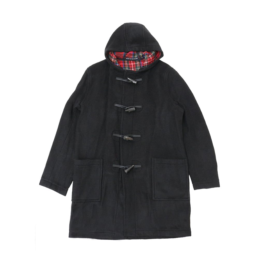 

London Tradition Men s Duffle Coat, Joseph LT65 Black RS F1 [Parallel Import]