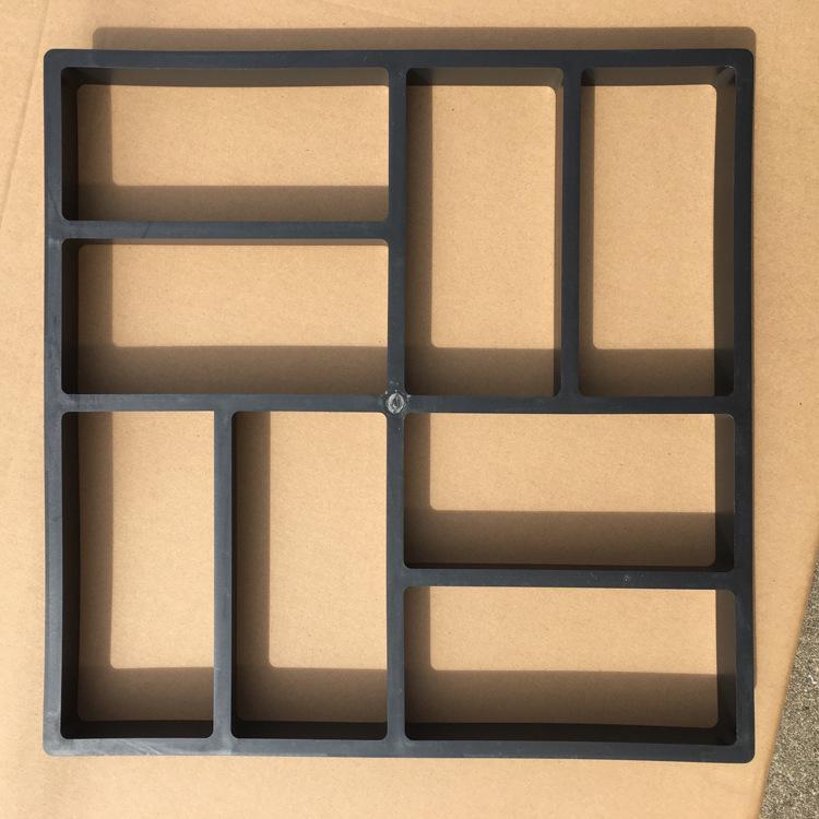 40cm Firkantet Sementstein Belegningsform for DIY Steingulvfliser