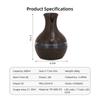 300ml USB Humidifier & Essential Oil Diffuser  Quiet Mist with Auto Shut Off & Night Light