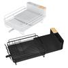 Extendable Dish Drying Rack Dish Organizer with Drainage Multifunctional Dish Rack with Cutlery And Cup Holders for Kitchen Countertop